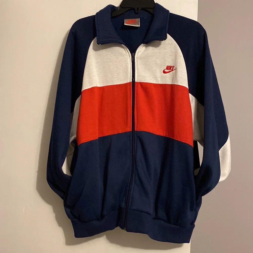 Vintage Nike Men’s Full Zip Long Sleeve Jacket - Picture 5 of 8